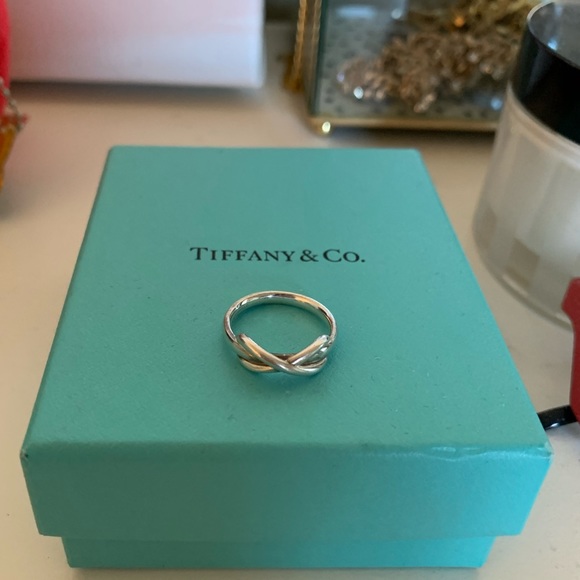 Tiffany & Co. Jewelry - Tiffany Infinity Ring size 6